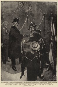 The King Landing at Trinity Pier, East Cowes, on 31 January by William T. Maud